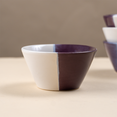 Modern Dual-Color Condiment Bowls