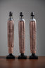 Elongated Tribal Figure Sculpture Set