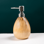 Amber Gold Drip Ceramic Bathroom Set of 4 - The Golden Theory