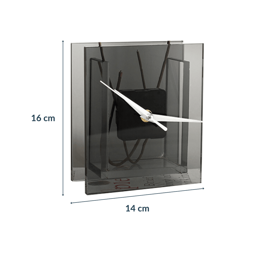 Artificial Crystal Grey Clock - The Golden Theory