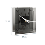 Artificial Crystal Grey Clock - The Golden Theory
