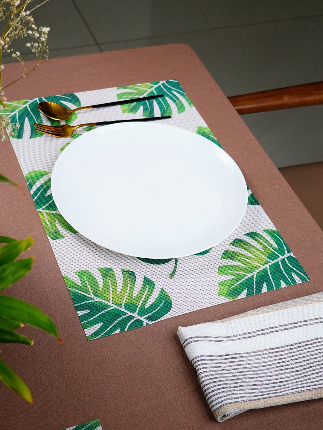 Autumn Stain Resistant Tablemat | Set of 2,6 - The Golden Theory