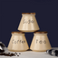 Beige Ceramic Jar Containers for Storage with Wooden Lid - The Golden Theory