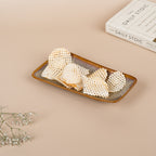 Beige Harmony Ceramic Platter - The Golden Theory