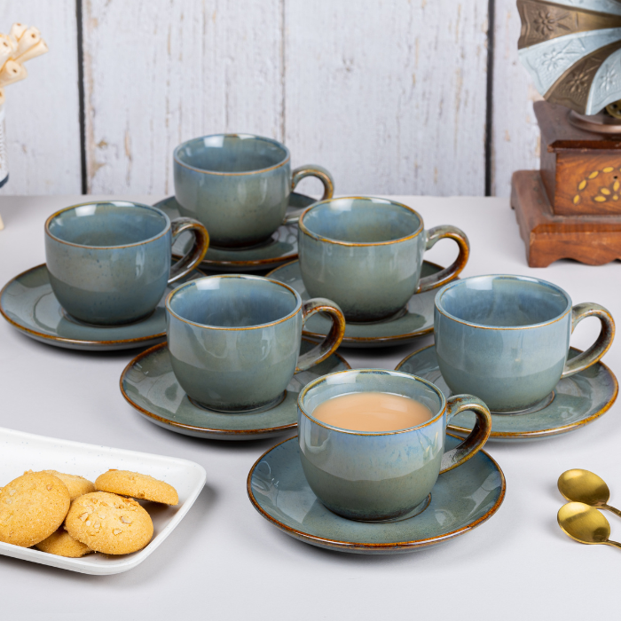 Best Seller Grey Color Cup and Saucer