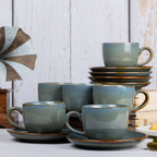 Best Seller Grey Color Cup and Saucer