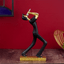 Black and Gold Jazz Singer Sculpture - The Golden Theory