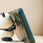 Black and White Panda Phone Holder - The Golden Theory