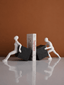 Black and White Resin Bookend - The Golden Theory