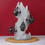 Black Climbers on Gray Rock Sculpture - The Golden Theory