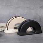 Black Color Round Tissue Holder
