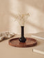 Black Cylinder Bud Flower Vase - The Golden Theory