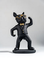 Black Dog Wine Glass Holder - The Golden Theory