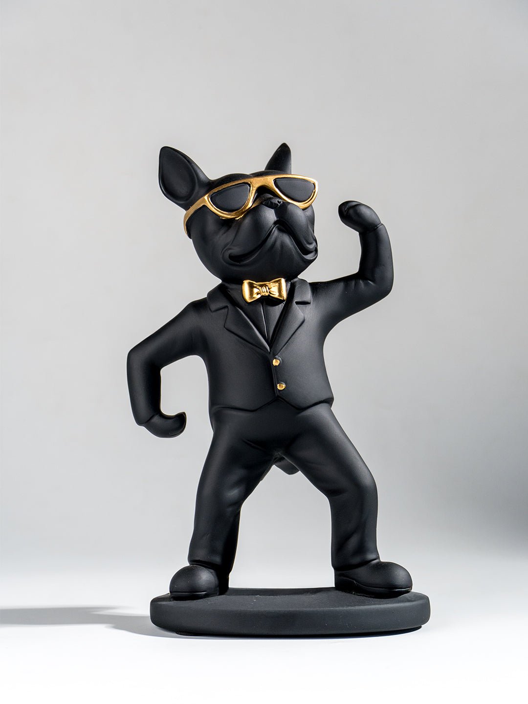 Black Dog Wine Glass Holder - The Golden Theory