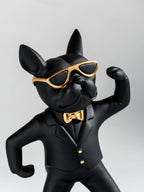 Black Dog Wine Glass Holder - The Golden Theory