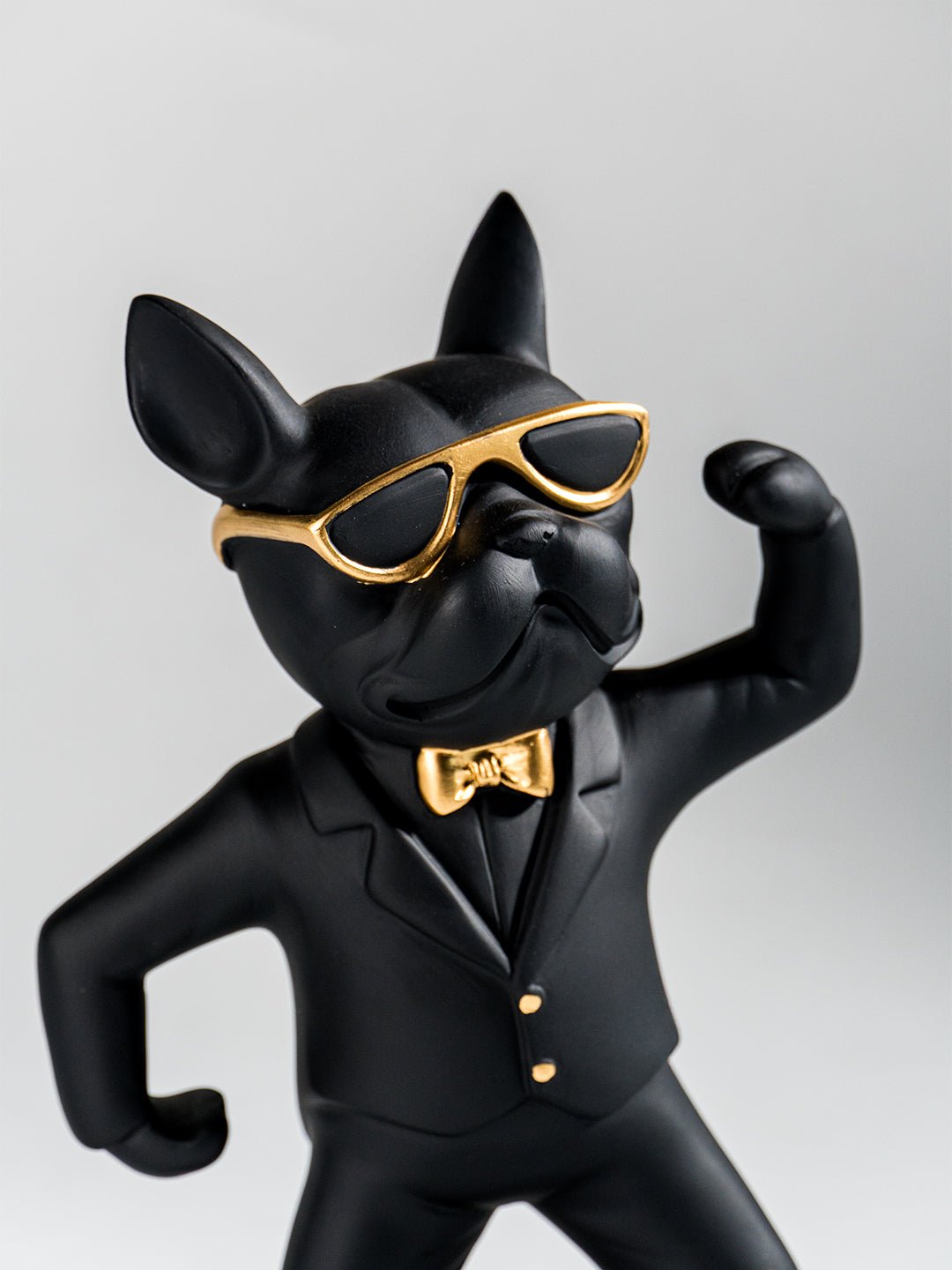 Black Dog Wine Glass Holder - The Golden Theory