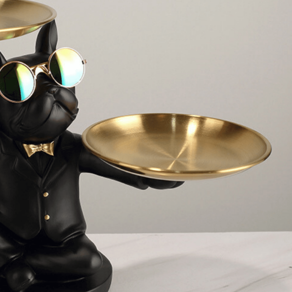Black Dog with Golden Plate - The Golden Theory