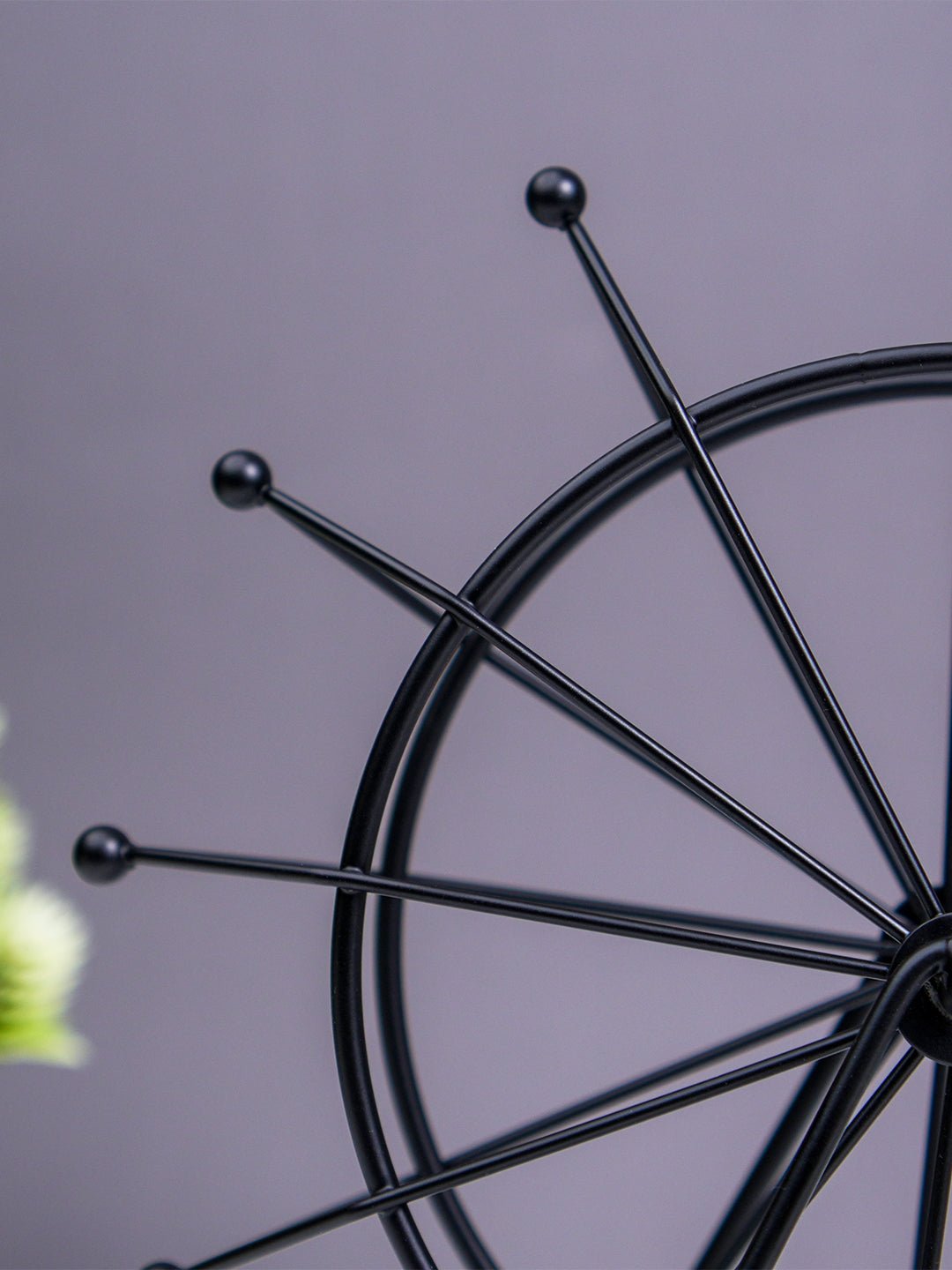 Black Metal Ferris Wheel Decorative Accent Secondary image