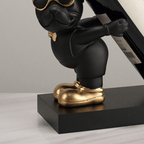 Black Sassy Paws Wine Holder - The Golden Theory
