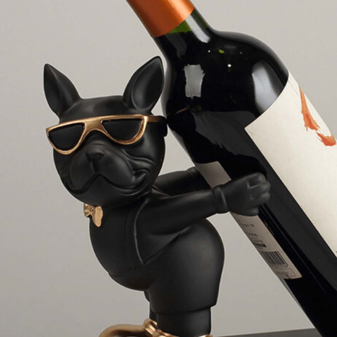 Black Sassy Paws Wine Holder Secondary image