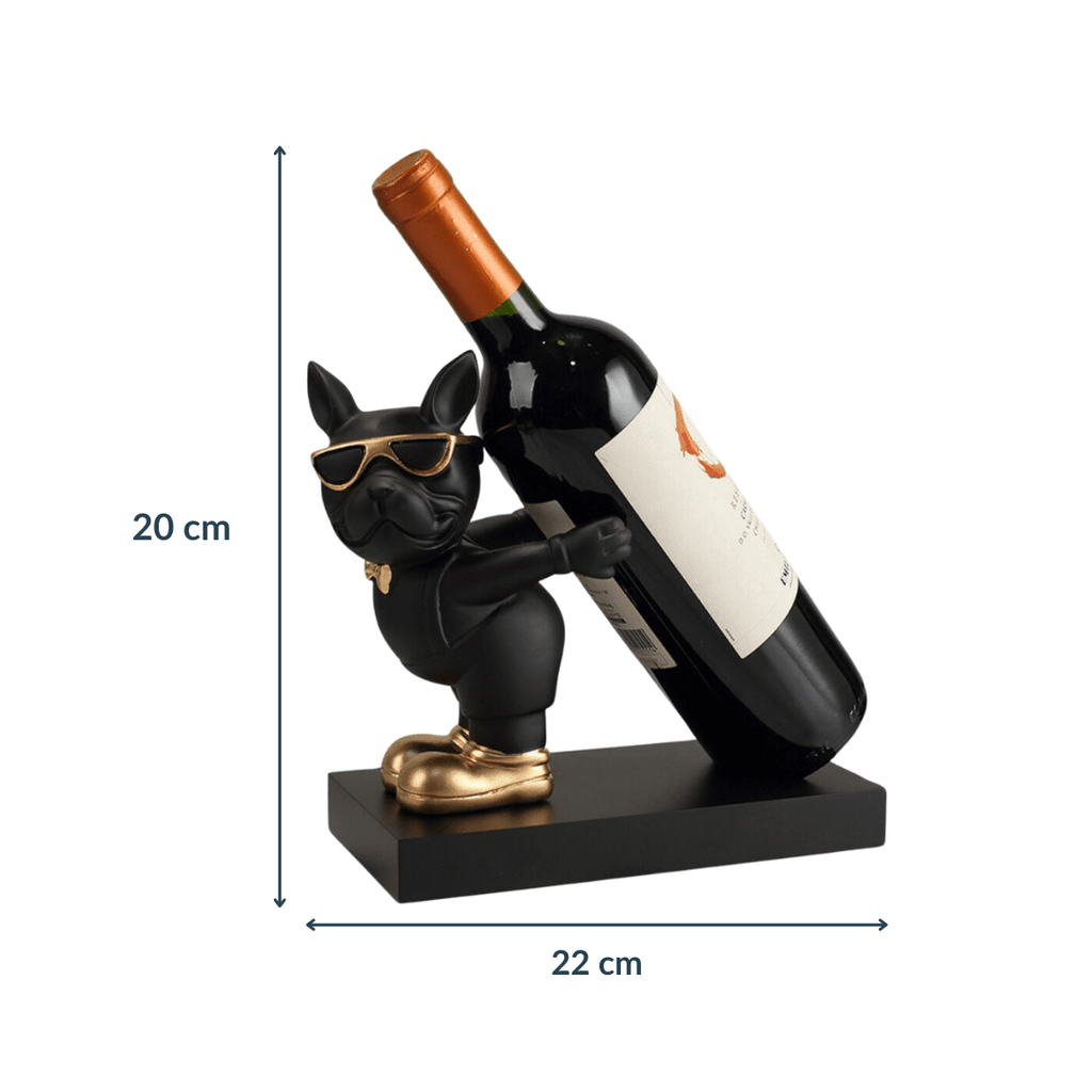 Black Sassy Paws Wine Holder - The Golden Theory