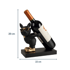 Black Sassy Paws Wine Holder - The Golden Theory