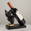 Black Sassy Paws Wine Holder - The Golden Theory