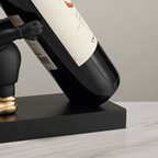 Black Sassy Paws Wine Holder - The Golden Theory
