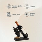 Black Sassy Paws Wine Holder - The Golden Theory