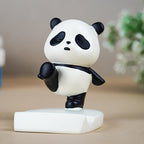 Black & White Panda Phone Stand - The Golden Theory