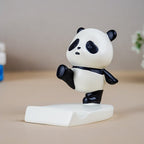 Black & White Panda Phone Stand - The Golden Theory