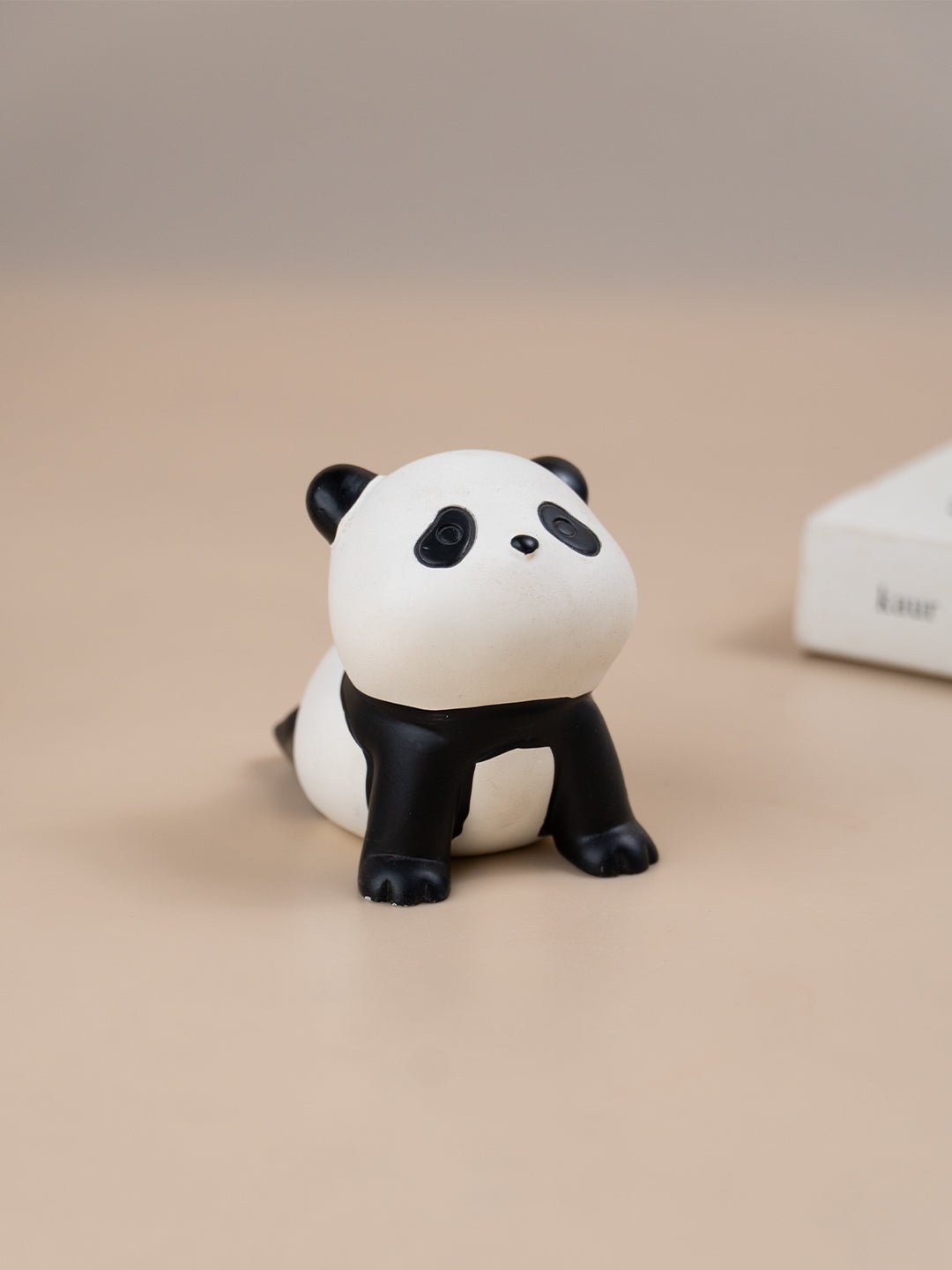 Black & White Playful Panda Figurine Set of 5 - The Golden Theory