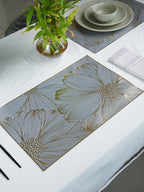 Bloom Wipeable Table Mats | Set of 2,6 - The Golden Theory