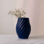 Blue Ceramic Flower Vase
