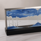 Blue Glow Sandscape - The Golden Theory