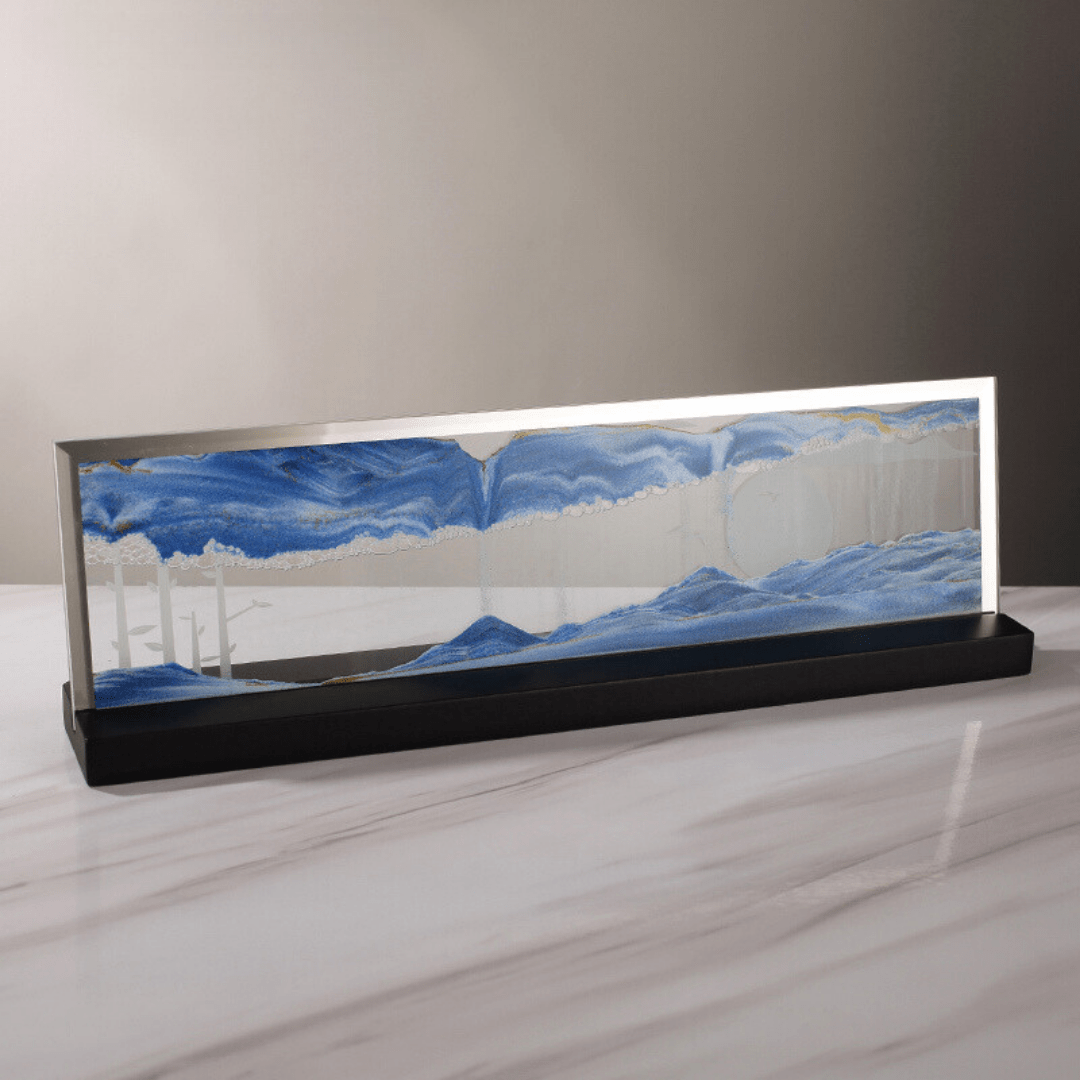 Blue Glow Sandscape - The Golden Theory Main image