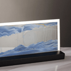 Blue Glow Sandscape - The Golden Theory