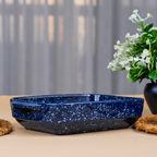 Blue Speckled Ceramic Bakeware - The Golden Theory
