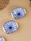 Blue & Yellow Dusk Square Ceramic Bowls Set of 2 - The Golden Theory