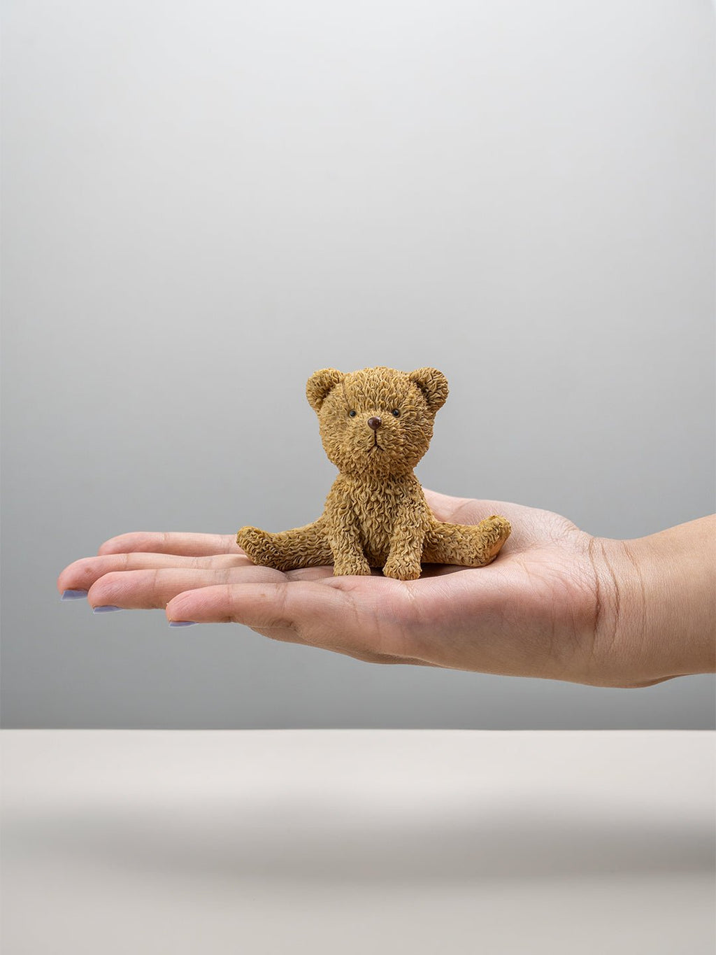 Brown and Yellow Sitting Teddy Bear | Set of 2 - The Golden Theory