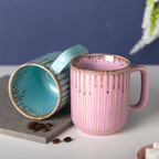 Brown Sugar Glaze Blue Ceramic Mug