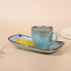 Brown Sugar Glaze Boat Set | Sky blue - The Golden Theory