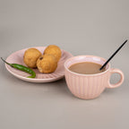 Bubblegum Ceramic Tea Set | Pink - The Golden Theory