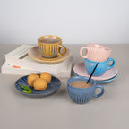 Bubblegum Ceramic Tea Set | Pink - The Golden Theory