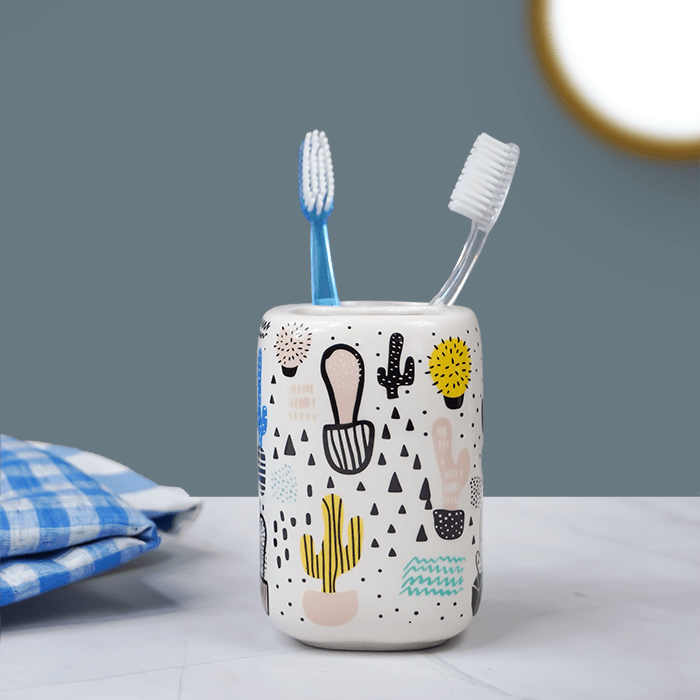 Cactus Bathroom Set - Kids Themed Bath Accessories - The Golden Theory