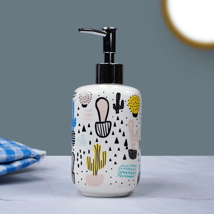 Cactus Bathroom Set - Kids Themed Bath Accessories - The Golden Theory