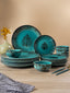 Ceramic Dinner Set with Black Tree Motif - Set of 18 - The Golden Theory