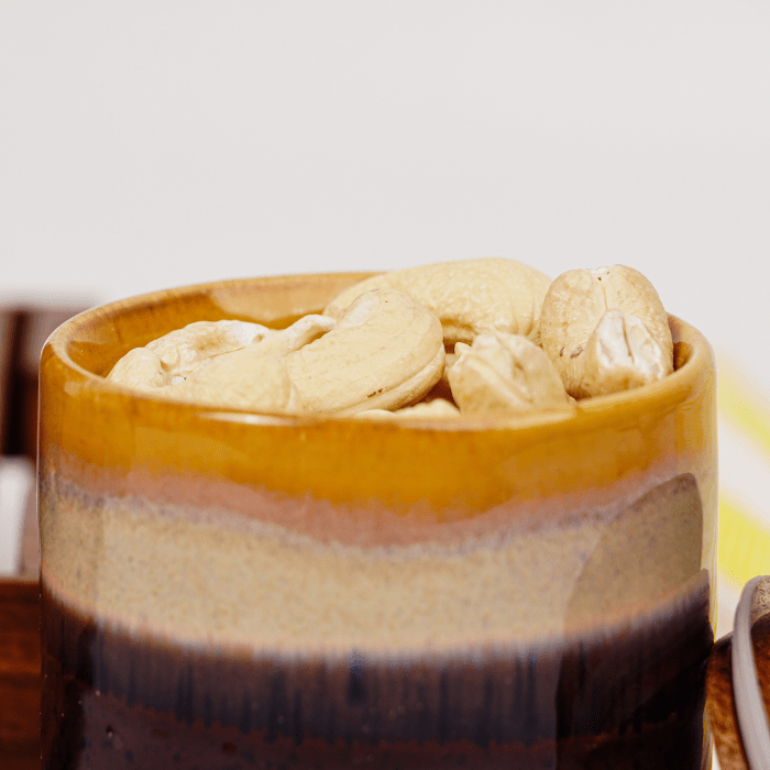 Ceramic Jars with Wooden Lids | Set of 2 - The Golden Theory
