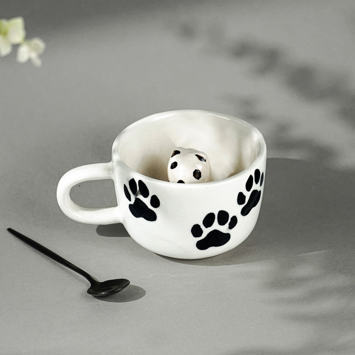 Ceramic Mug with Panda Figurine Inside - The Golden Theory