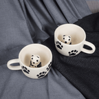 Ceramic Mug with Panda Figurine Inside - The Golden Theory